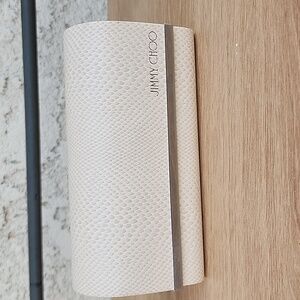 Jimmy Choo Snakeskin Sunglass Case